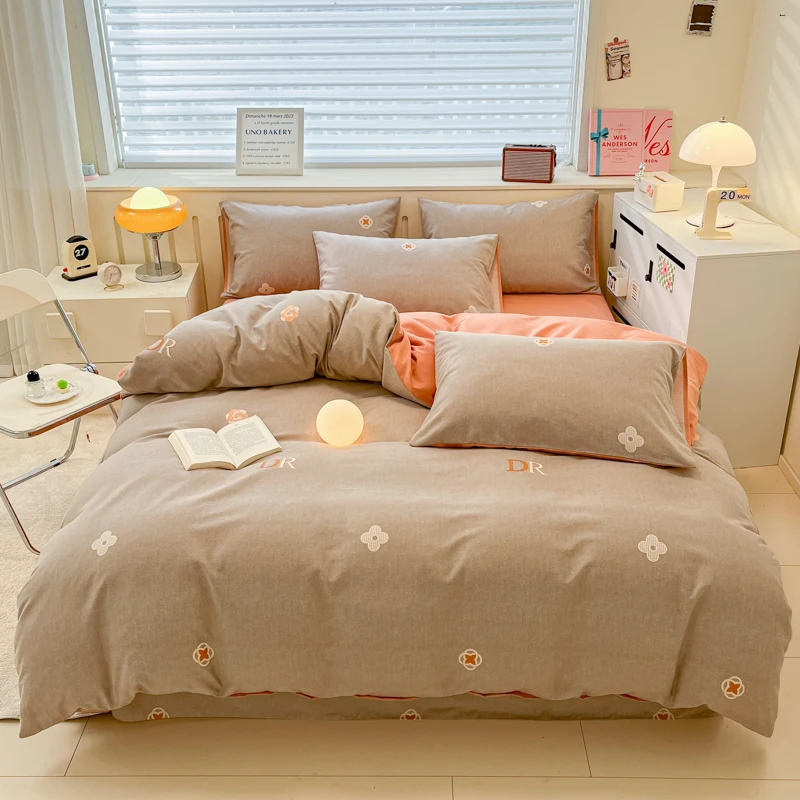 1Pc High-Quality Cotton Brushed Quilt Cover Fashionable Printing Suitable for Women's Bedroom Apartment Bedding Accessible Luxury High-End Double Bed Large Bed Universal for All Seasons 150/180/200/220
1Pc High-Quality Cotton Brushed Quilt Cover Fashionable Printing Suitable for Women's Bedroom Apartment Bedding Accessible Luxury High-End Double Bed Large Bed Universal for All Seasons 150/180/200/220