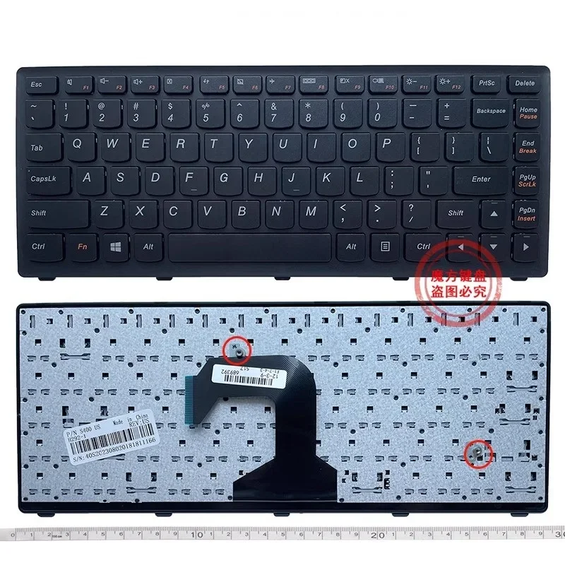 Новая клавиатура US для Lenovo S300, S400, S405, S415, S40-70 S436, S410, S305, S435
Новая клавиатура US для Lenovo S300, S400, S405, S415, S40-70 S436, S410, S305, S435
