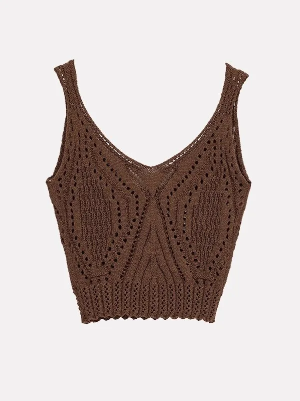 Summer New Women's Knitted Slim Fit Embroidered Mesh Top Quality Casual Style V-Neck Short Sleeve Fashionable Inner Wear
Summer New Women's Knitted Slim Fit Embroidered Mesh Top Quality Casual Style V-Neck Short Sleeve Fashionable Inner Wear