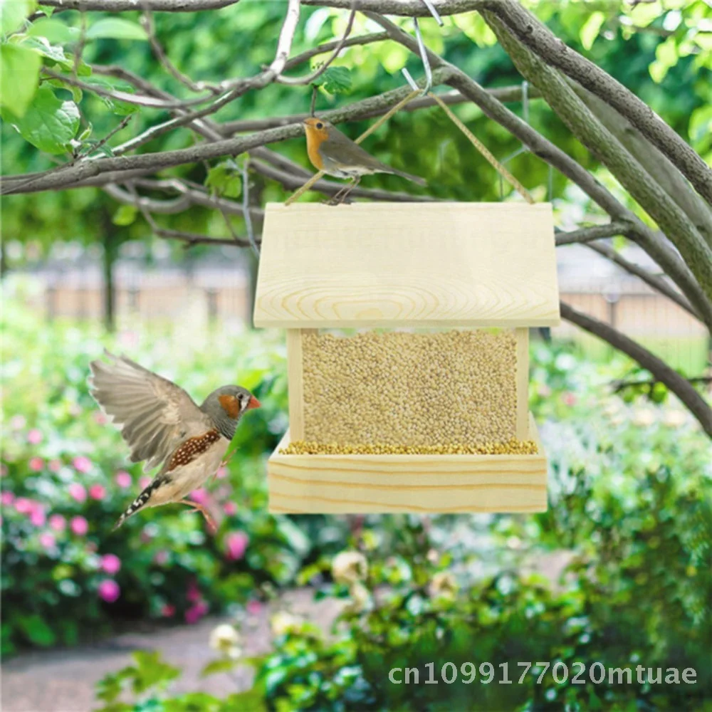 One Piece Wooden Bird Feeder Wholesale Pine Wood Outdoor Garden Bird's Nest Feeder Creative 18x17x20cm Automatic Feeding System
One Piece Wooden Bird Feeder Wholesale Pine Wood Outdoor Garden Bird's Nest Feeder Creative 18x17x20cm Automatic Feeding System