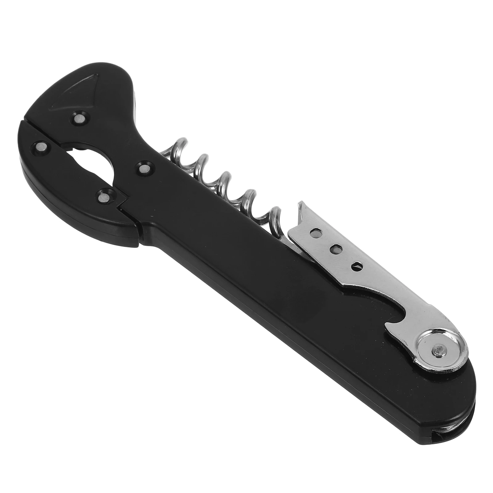 Bottle Opener Stainless Steel Black Lid Remover Tool Creative Design Multifunctional Easy Versatile Kitchen Bar 
Bottle Opener Stainless Steel Black Lid Remover Tool Creative Design Multifunctional Easy Versatile Kitchen Bar
