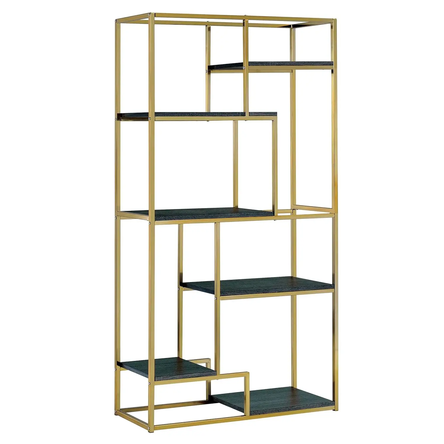 6 Tier Contemporary Wood Bookcase Storage Display Shelves Living Room Office, Customized
6 Tier Contemporary Wood Bookcase Storage Display Shelves Living Room Office, Customized