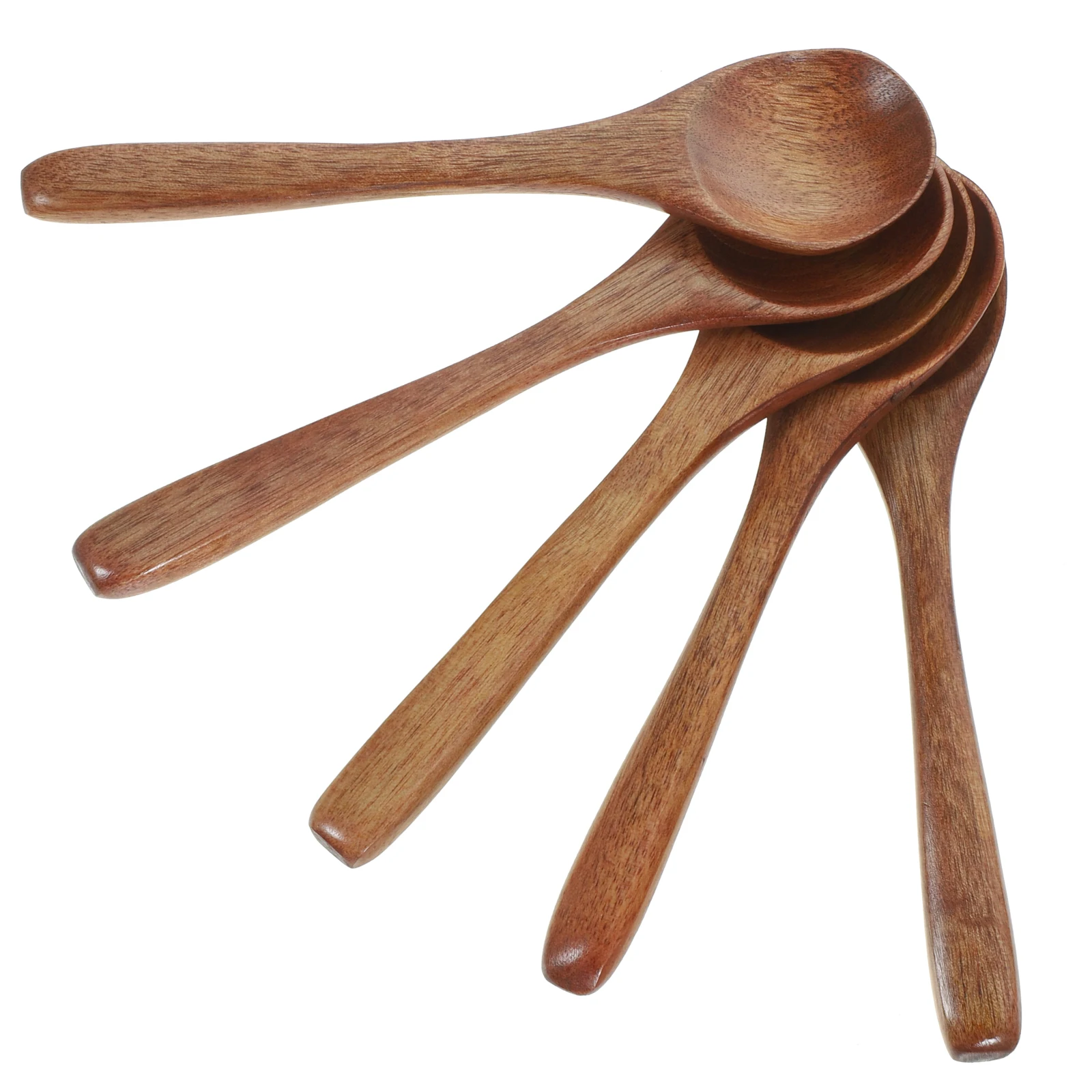 5Pcs Wood Spoon Set Natural Material Simple Style for Mixing Coffee Tea Honey Dessert Stirring Spoon Home Kitchen Use
5Pcs Wood Spoon Set Natural Material Simple Style for Mixing Coffee Tea Honey Dessert Stirring Spoon Home Kitchen Use