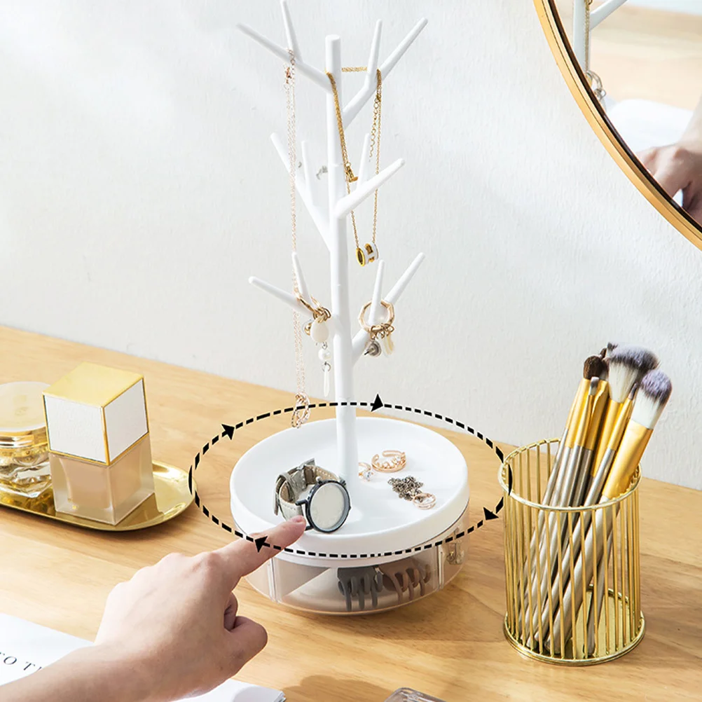 Jewelry Storage Box Necklace Holder Tree Stand for Necklaces Earrings Bracelets Organizer Modern Decor Display
Jewelry Storage Box Necklace Holder Tree Stand for Necklaces Earrings Bracelets Organizer Modern Decor Display