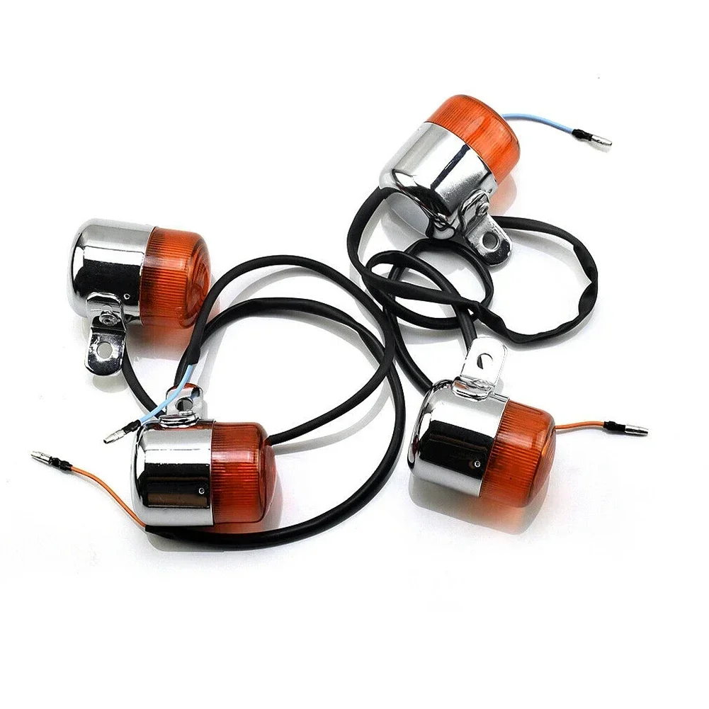 SIGNAL LIGHT TURN 2 Pair 6V Accessories With Chrome Finish For HONDA CHALY DAX CF50 CF70 New Practical Quality
SIGNAL LIGHT TURN 2 Pair 6V Accessories With Chrome Finish For HONDA CHALY DAX CF50 CF70 New Practical Quality