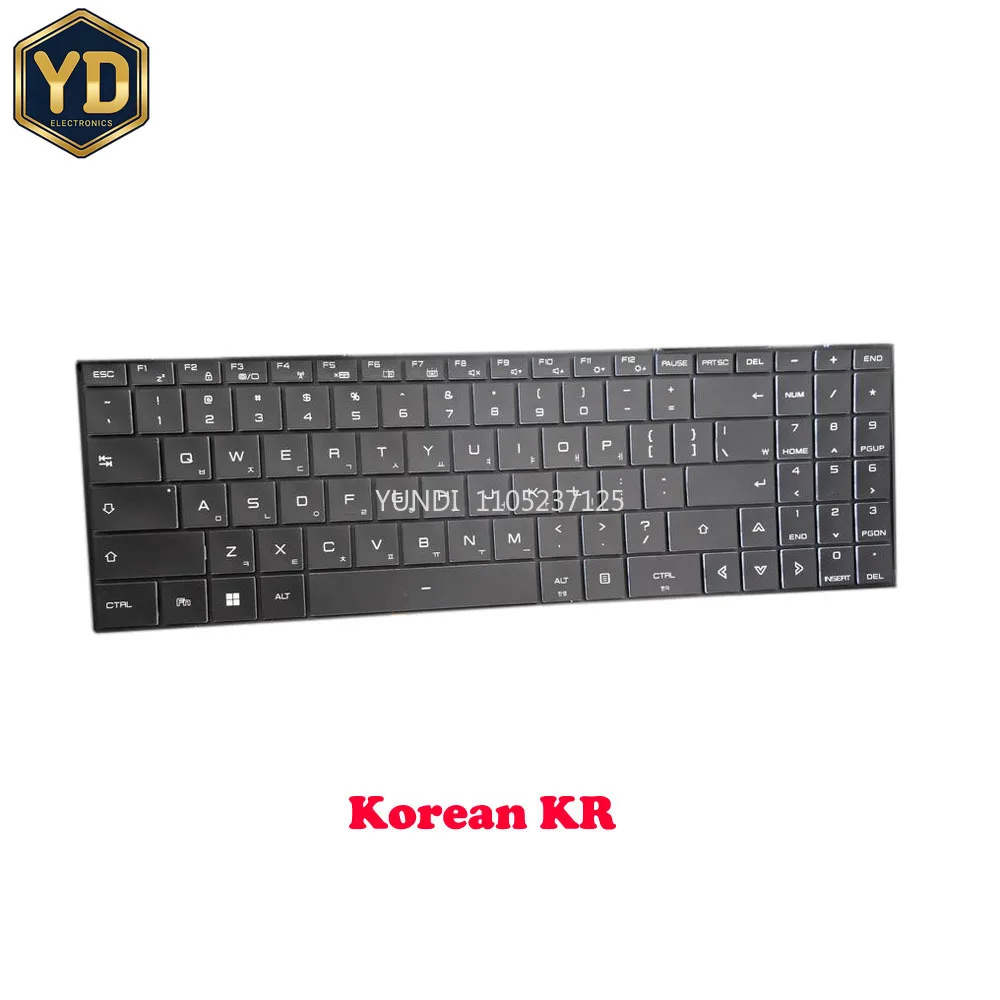 YD Backlit US KR Keyboard For 한성컴퓨터 For Hansung TFG256GT 256XG 257GS 257XG 276GT 276XG 277GS 277XG 5076XG 5176XG Black Sliver
YD Backlit US KR Keyboard For 한성컴퓨터 For Hansung TFG256GT 256XG 257GS 257XG 276GT 276XG 277GS 277XG 5076XG 5176XG Black Sliver