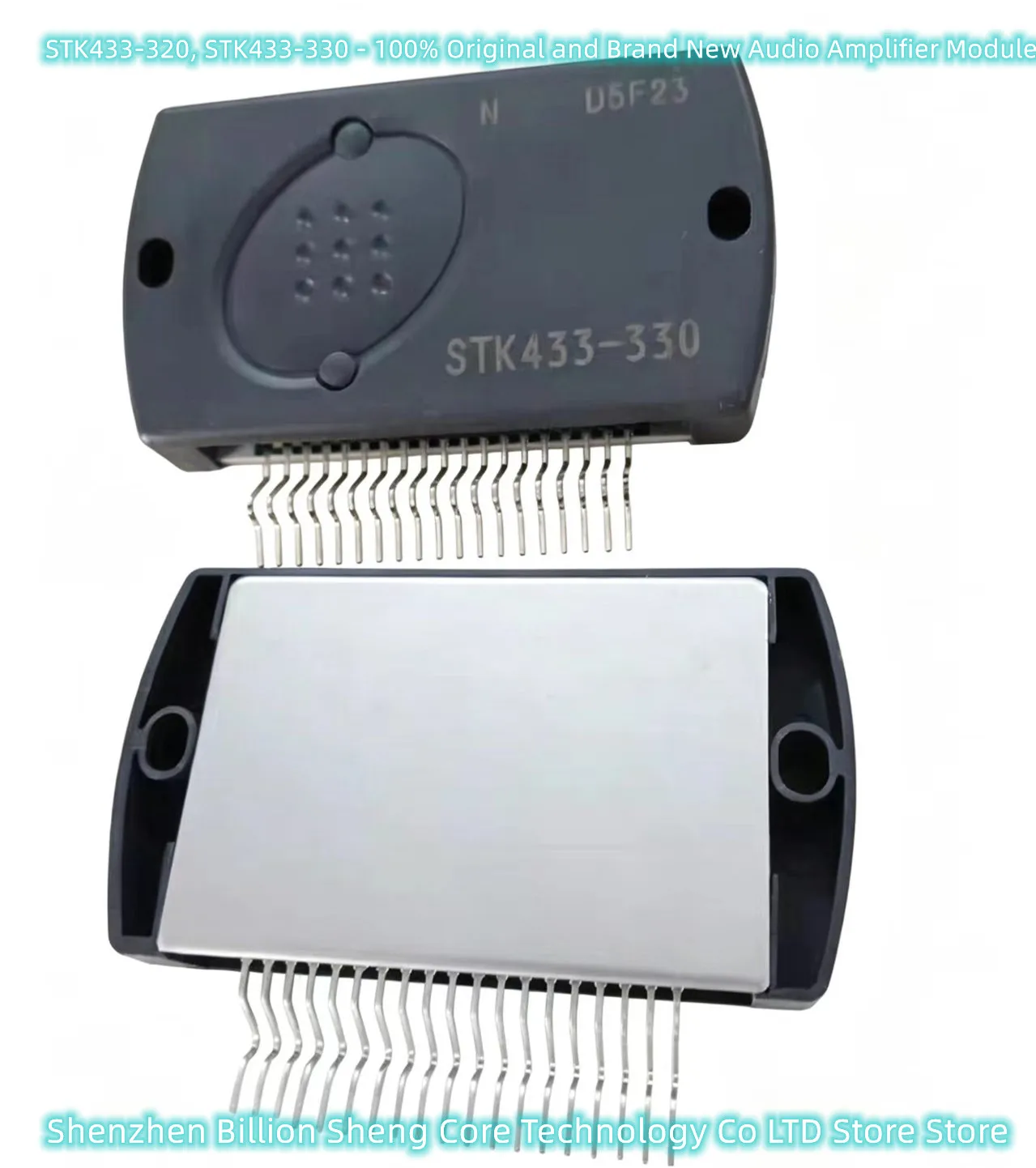 STK433-320, STK433-330 - 100% Original and Brand New Audio Amplifier Modules
STK433-320, STK433-330 - 100% Original and Brand New Audio Amplifier Modules