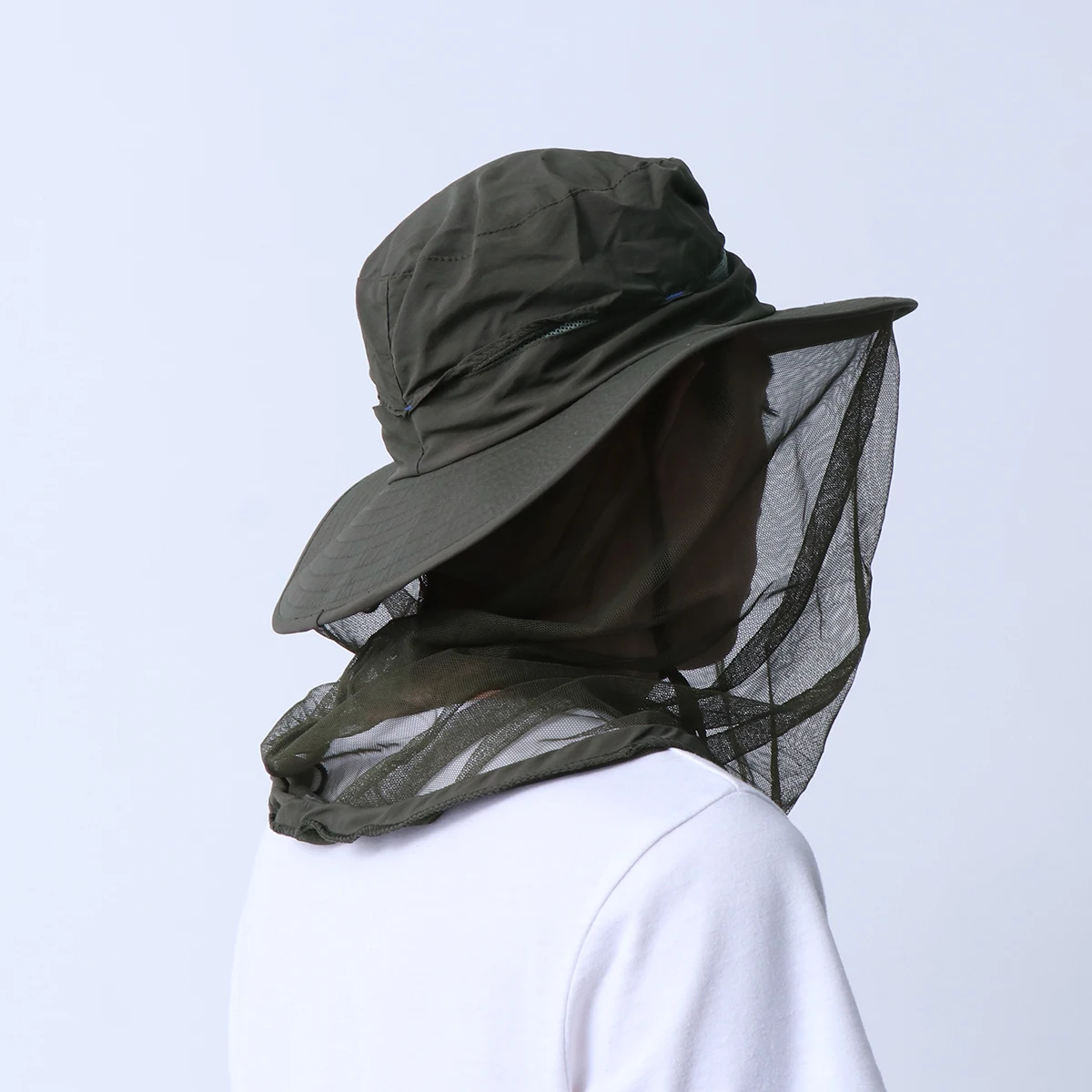 Mosquito Hat Outdoor Activities Fly Net Sun Protection Lightweight Head Army Green
Mosquito Hat Outdoor Activities Fly Net Sun Protection Lightweight Head Army Green