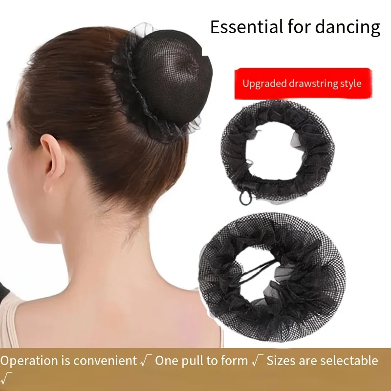 Lace hair net set 2 pcs large small drawstring bun net for ballet dance exam performance workplace updo invisible high elasticit
Lace hair net set 2 pcs large small drawstring bun net for ballet dance exam performance workplace updo invisible high elasticit