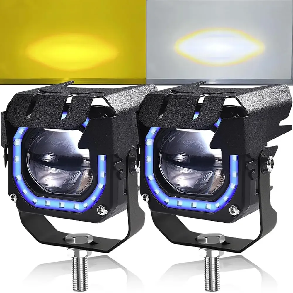 Free Shipping - Motorcycle LED Spotlight,3 Color Lights White/High Beam,Amber/Low Beam,Blue/DRLs Auxiliary Fog Driving Light kit
Free Shipping - Motorcycle LED Spotlight,3 Color Lights White/High Beam,Amber/Low Beam,Blue/DRLs Auxiliary Fog Driving Light kit