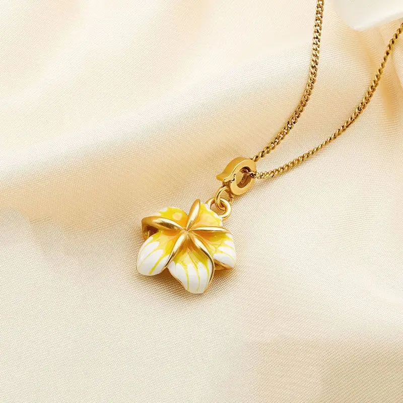 Pastoral style gentle Sweet and Exquisite Yellow Flower necklace Small Fresh Light Luxury Pendant clavicle chain jewelry
Pastoral style gentle Sweet and Exquisite Yellow Flower necklace Small Fresh Light Luxury Pendant clavicle chain jewelry