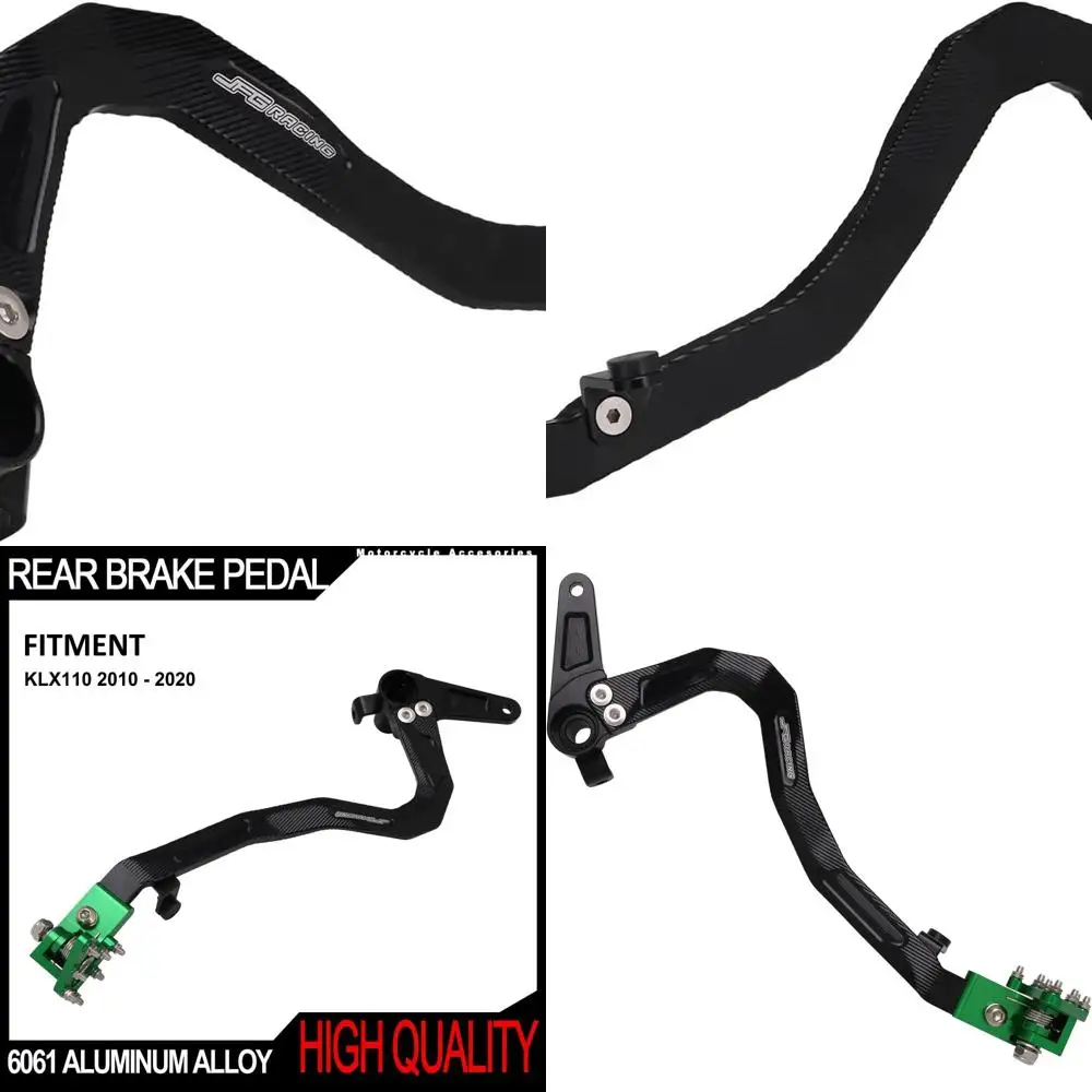 Мотоциклетная складная задняя педаль тормоза, ножной рычаг с ЧПУ для KLX 110 KLX 110 2010-2020, пит-байк, зеленый
Мотоциклетная складная задняя педаль тормоза, ножной рычаг с ЧПУ для KLX 110 KLX 110 2010-2020, пит-байк, зеленый