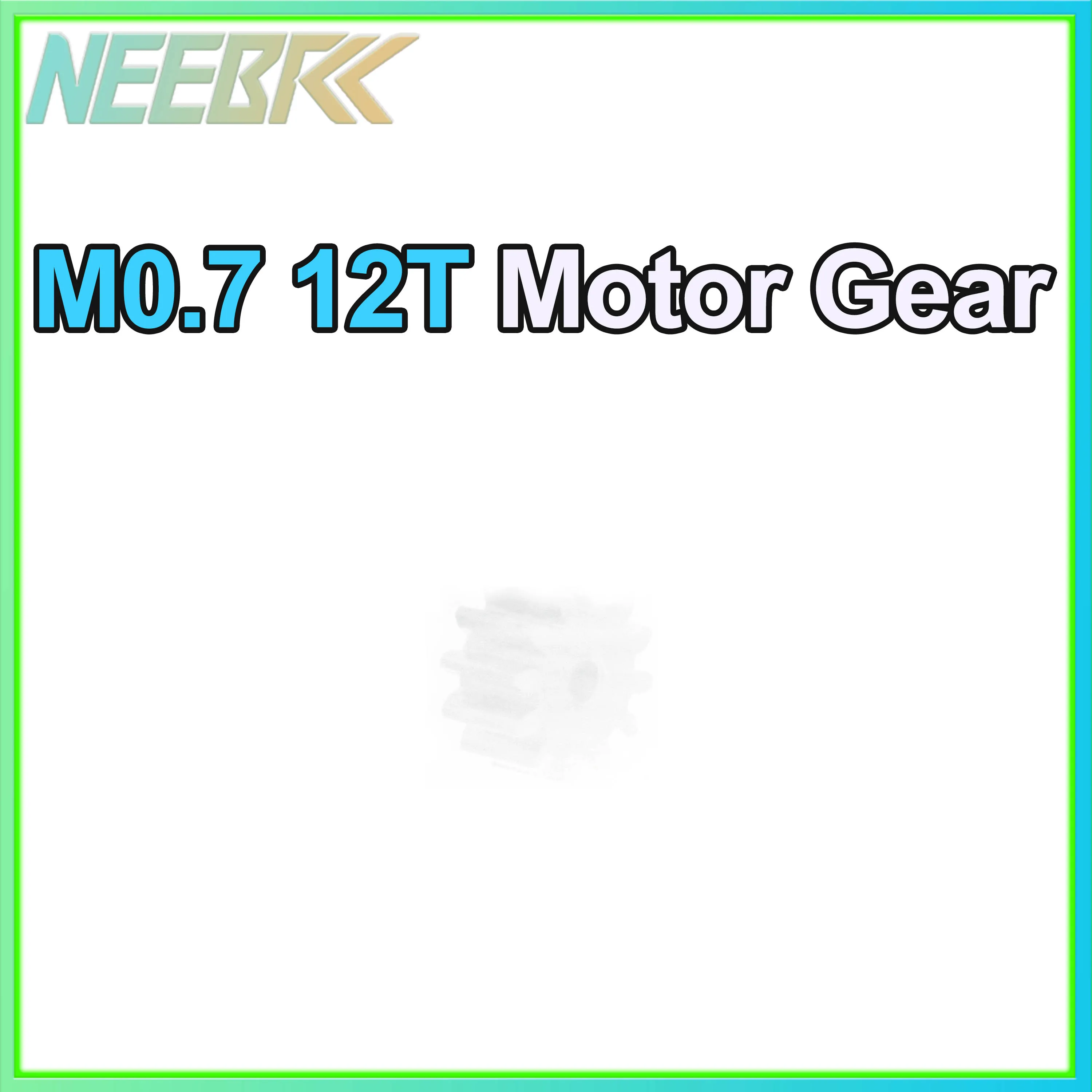 NEEBRC M0.7 12T 2mm Shaft Metal Pinion Motor Gear for RC Car on-road Crawler Vehicle Off-road Brushless Brushed Toy Accessories
NEEBRC M0.7 12T 2mm Shaft Metal Pinion Motor Gear for RC Car on-road Crawler Vehicle Off-road Brushless Brushed Toy Accessories