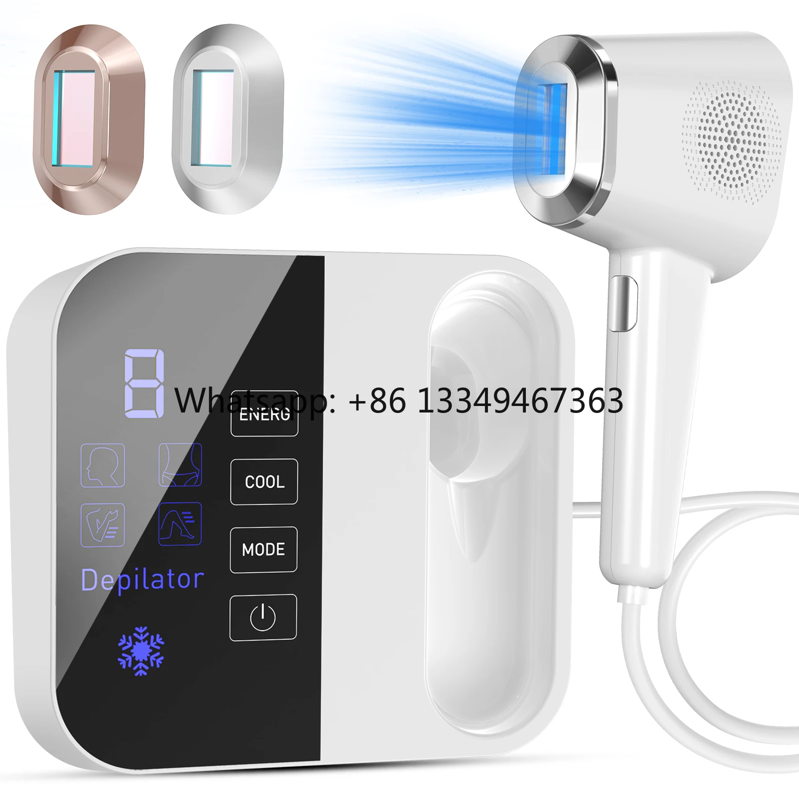 Laser Hair Removal Device Pro 3 in 1 Beauty Salon Grade Home Hair Remover Device With Cooling System IPL Body Painless Laser
Laser Hair Removal Device Pro 3 in 1 Beauty Salon Grade Home Hair Remover Device With Cooling System IPL Body Painless Laser