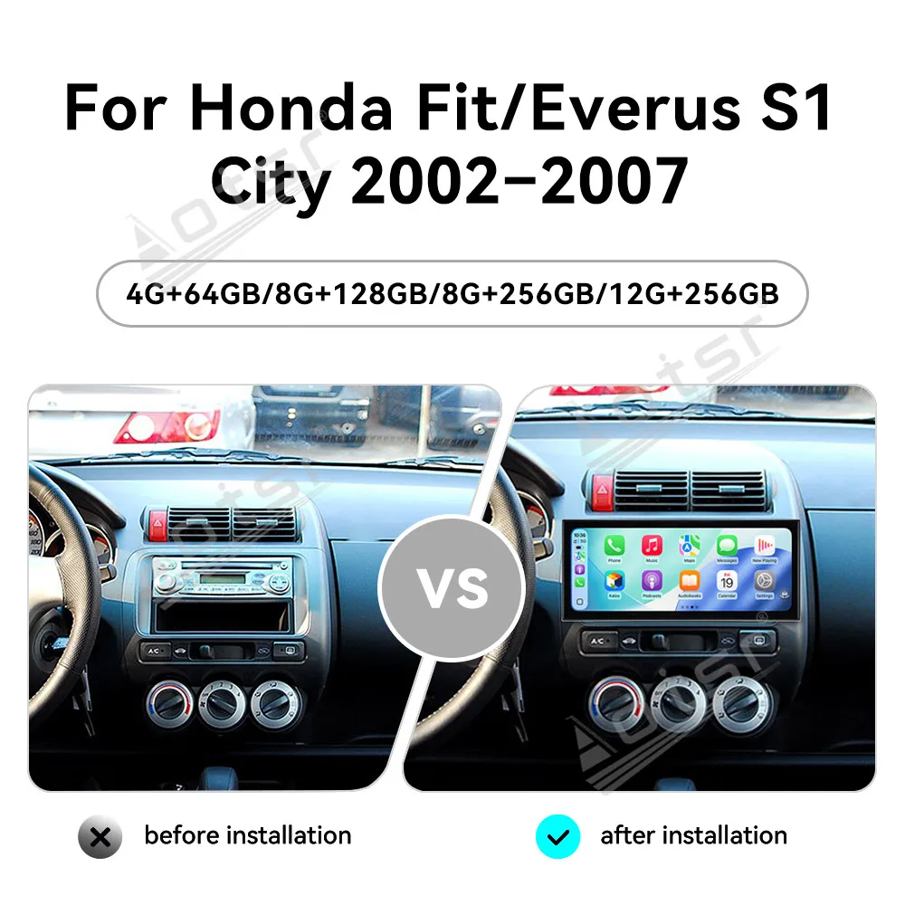 For Honda Everus S1 City Fit 2002-2007 Android 15 15.8'' Car Radio Car Multimedia Video Player GPS Navigation Carplay Unit DSP
For Honda Everus S1 City Fit 2002-2007 Android 15 15.8'' Car Radio Car Multimedia Video Player GPS Navigation Carplay Unit DSP