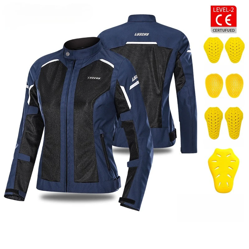 Women's all-season motorcycle riding suit, wear-resistant, windproof, crash-proof, with CE2 protectors, slim-fit jacket.
Women's all-season motorcycle riding suit, wear-resistant, windproof, crash-proof, with CE2 protectors, slim-fit jacket.