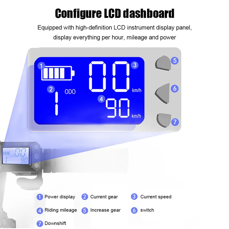 24V Electric Scooter Controller+LCD Display Accelerator+Brake Motor Controller Electric Scooter Accelerator Set Parts
24V Electric Scooter Controller+LCD Display Accelerator+Brake Motor Controller Electric Scooter Accelerator Set Parts