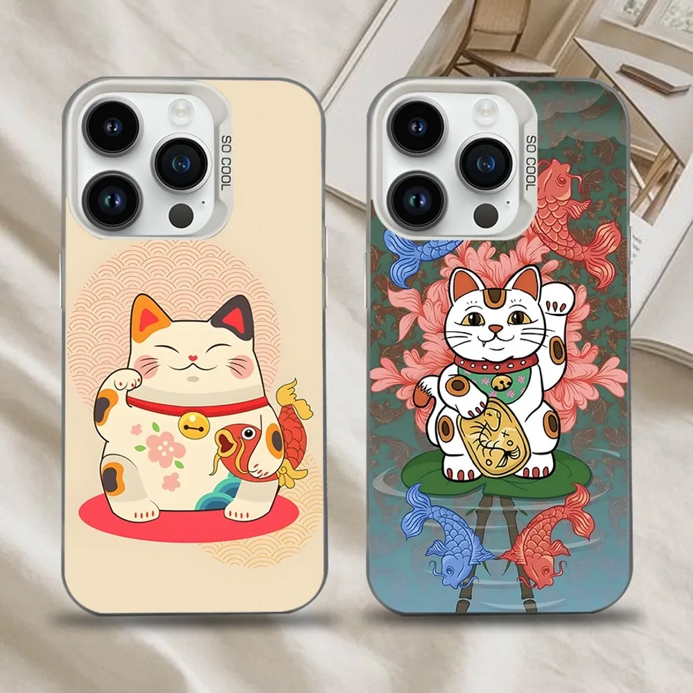 Japan Lucky Cat Phone Case For iPhone 16,15,14,13,12,11,Mini,Pro,SE,MAX White Matte Shockproof Cover
Japan Lucky Cat Phone Case For iPhone 16,15,14,13,12,11,Mini,Pro,SE,MAX White Matte Shockproof Cover