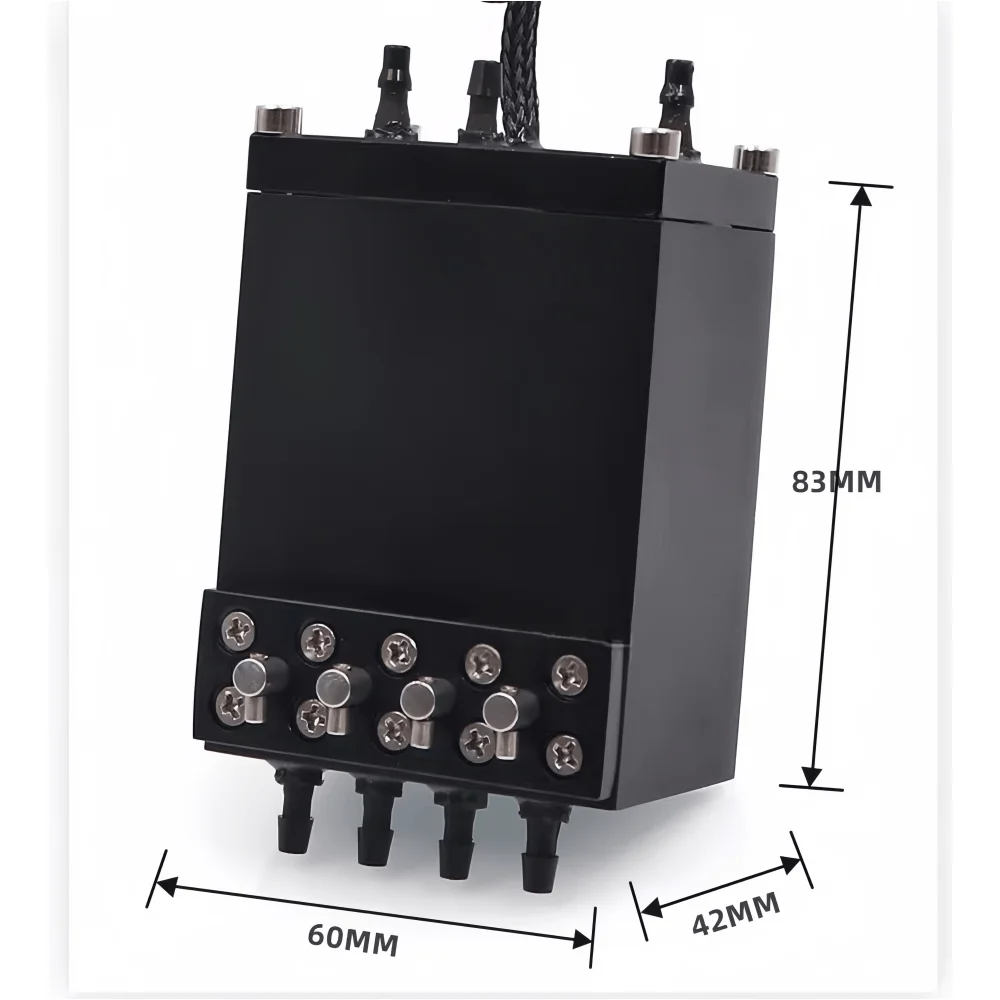 Черный 4-клапанный алюминиевый резервуар для дополнительных чернил для планшетного УФ-принтера Galaxy
Черный 4-клапанный алюминиевый резервуар для дополнительных чернил для планшетного УФ-принтера Galaxy