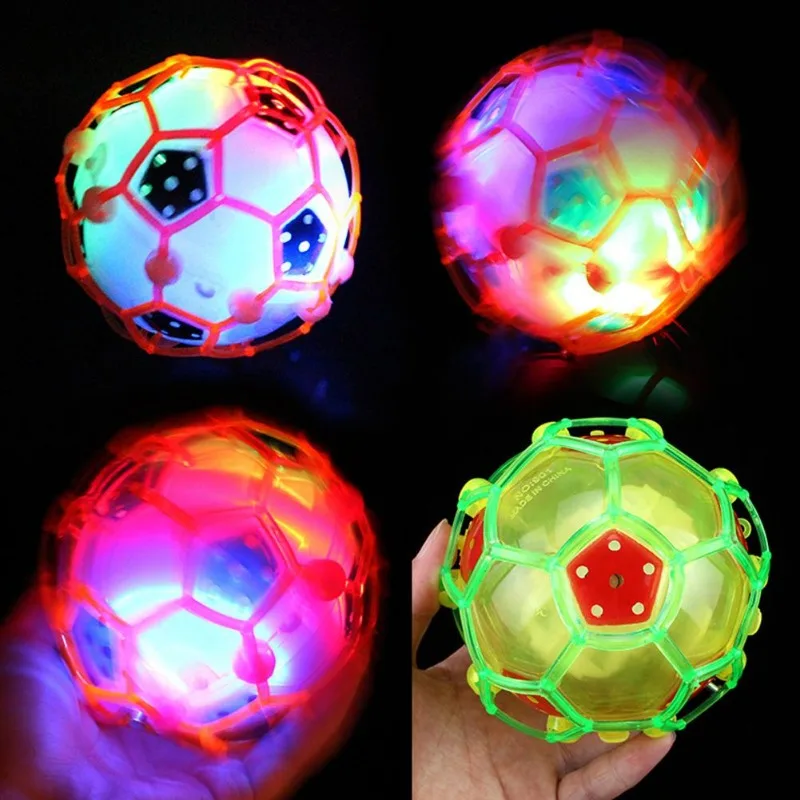 New Style 1pc Children Crazy with Light Flash Electric Dance Music Football Bouncy Ball Toys Luminous Football Jump Ball Toy
New Style 1pc Children Crazy with Light Flash Electric Dance Music Football Bouncy Ball Toys Luminous Football Jump Ball Toy