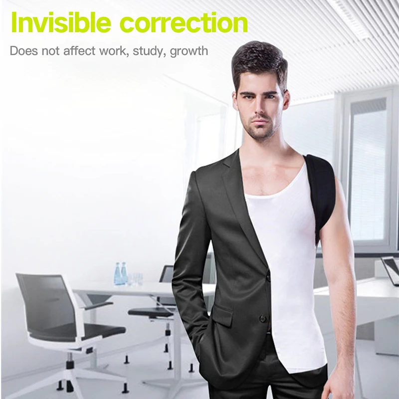 Adjustable Posture Corrector Back Brace Shoulder Support Corrector Prevention Humpback Back Health Care
Adjustable Posture Corrector Back Brace Shoulder Support Corrector Prevention Humpback Back Health Care