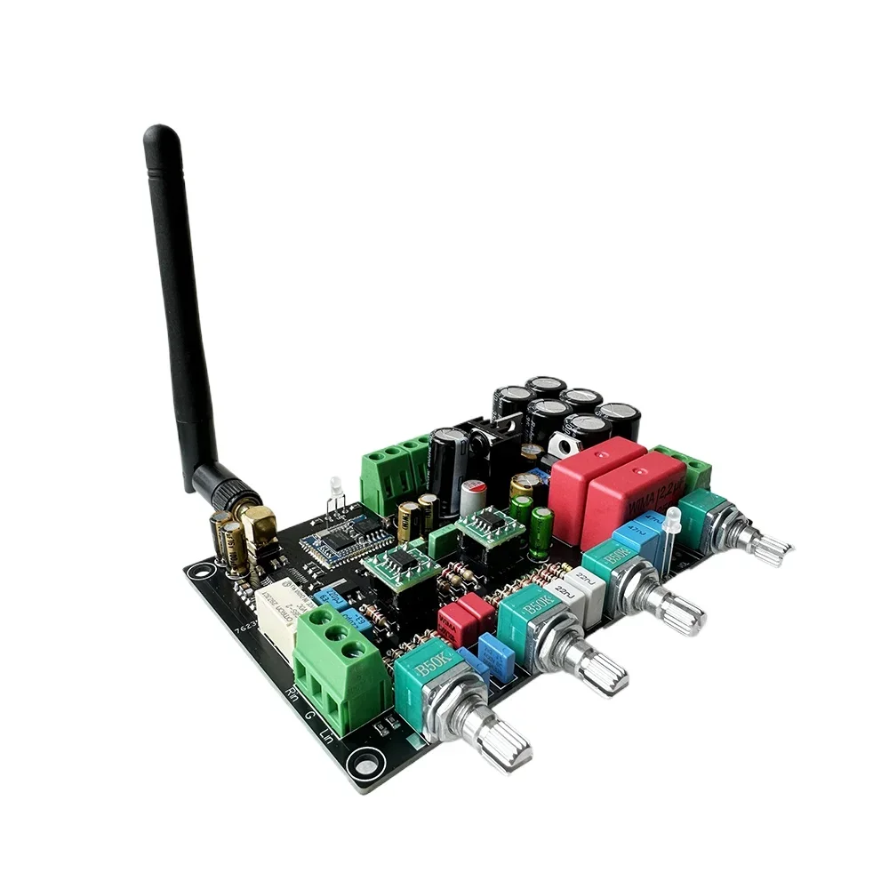 HIFI QCC3084 Bluetooth 5.4 Preamp Tone Board PCM5102A Decode OPA2604 OP Treble Bass Adjustment Preamplifier LDAC 24Bit 96K
HIFI QCC3084 Bluetooth 5.4 Preamp Tone Board PCM5102A Decode OPA2604 OP Treble Bass Adjustment Preamplifier LDAC 24Bit 96K