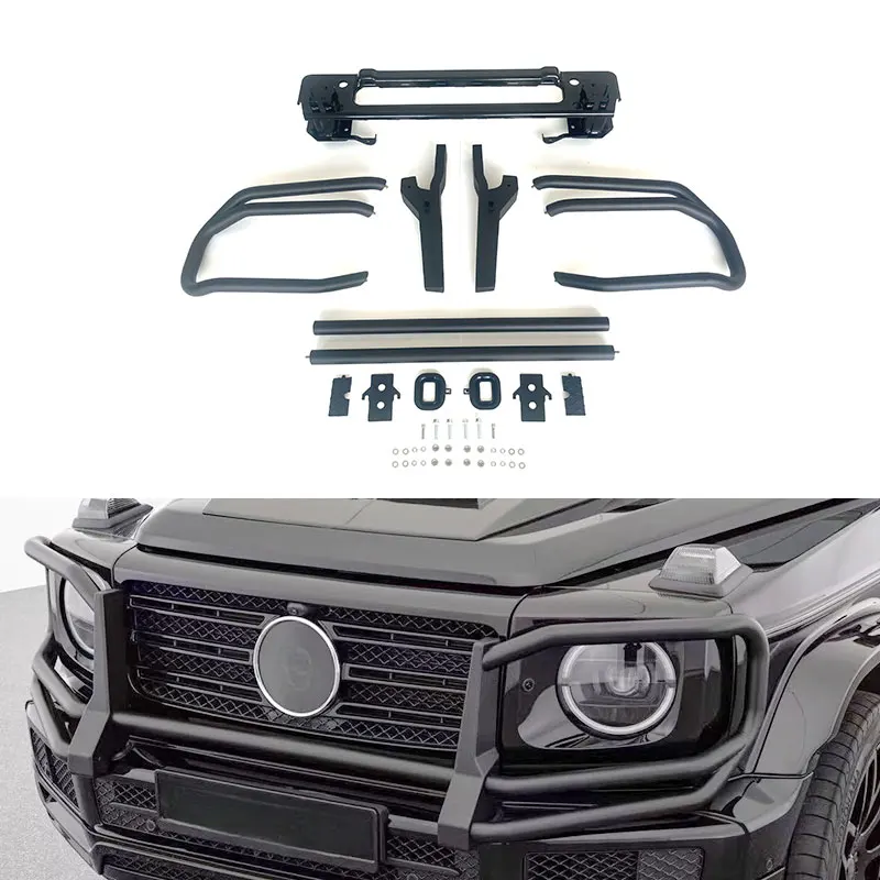 STLF2019-22Y W464 W463A G63 KO Style Accessories Car Body Kits Auto Part Bull bar Front Bumper Guard for Mercedes B
STLF2019-22Y W464 W463A G63 KO Style Accessories Car Body Kits Auto Part Bull bar Front Bumper Guard for Mercedes B