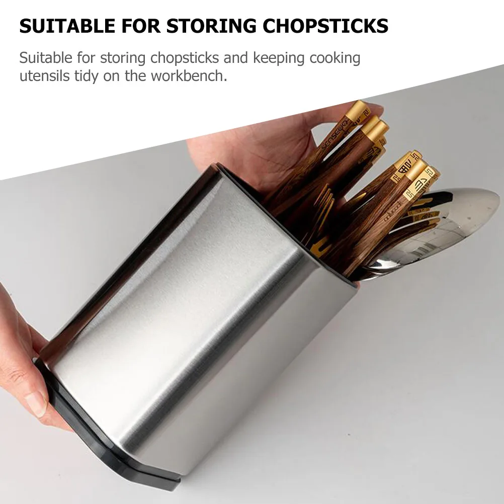 Stainless Steel Holder Multi function Chopstick Spoon Utensil Accessory Storage ganizer
Stainless Steel Holder Multi function Chopstick Spoon Utensil Accessory Storage ganizer