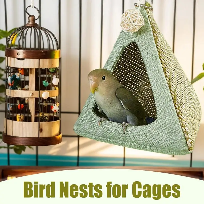 Parrot Bed Parrot House Hangable Decorative Lovebird Sleeping Hideaway Breathable Cooling Nest For Cockatiel Macaw Parakeet
Parrot Bed Parrot House Hangable Decorative Lovebird Sleeping Hideaway Breathable Cooling Nest For Cockatiel Macaw Parakeet
