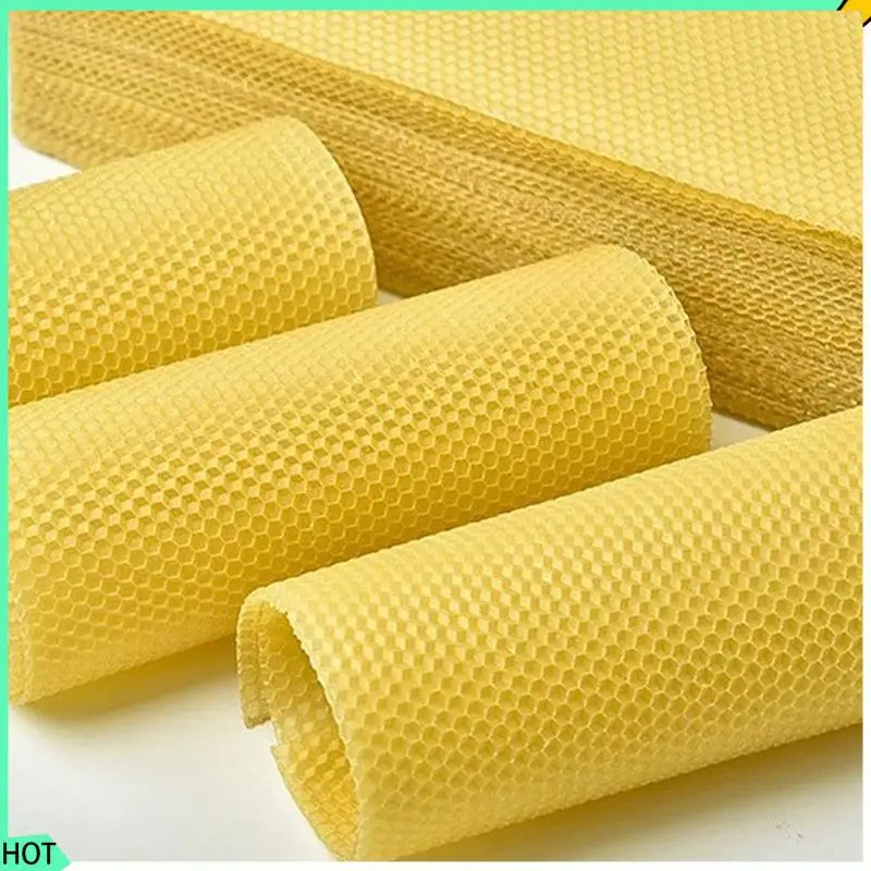 AWAH 90Pcs Honeycomb Foundation Bee Wax Foundation Sheets Paper Candlemaking Beeswax Flakes Beekeeping Tool
AWAH 90Pcs Honeycomb Foundation Bee Wax Foundation Sheets Paper Candlemaking Beeswax Flakes Beekeeping Tool