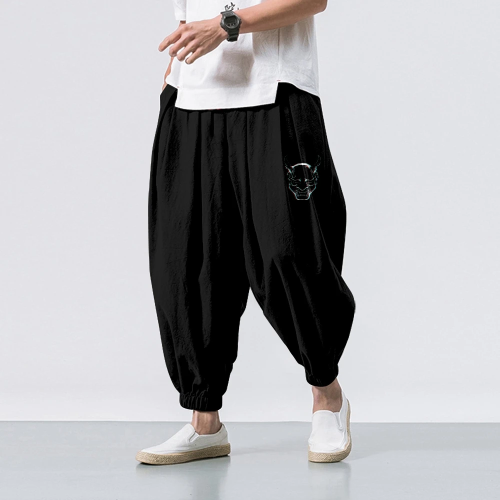 Invincible Demon Harem Pants Men Elastic Waist Streetwear Joggers Baggy Drop-crotch Pants Casual Trousers Boys Cosplay Costume
Invincible Demon Harem Pants Men Elastic Waist Streetwear Joggers Baggy Drop-crotch Pants Casual Trousers Boys Cosplay Costume