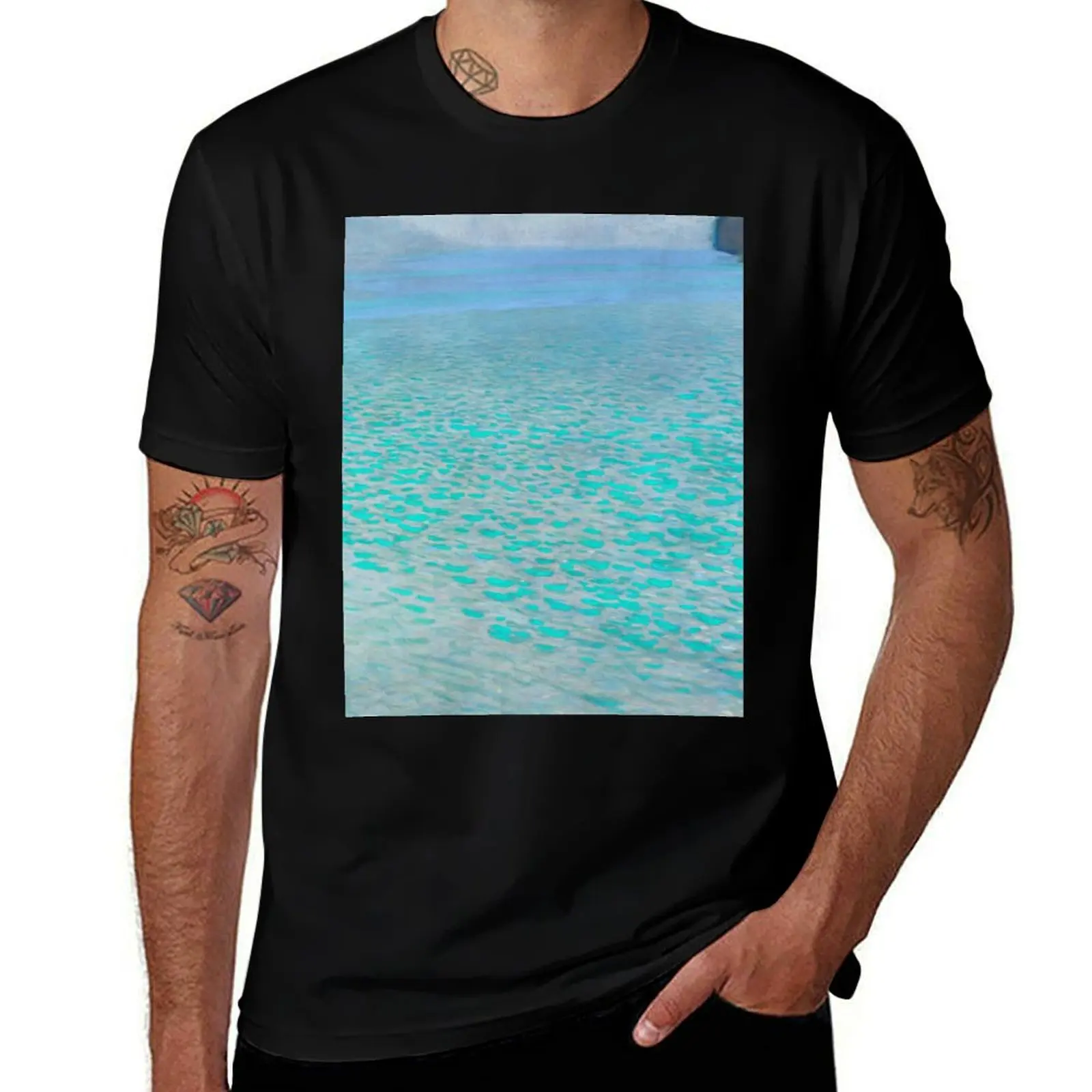 Gustav Klimt On Lake Attersee T-Shirt man clothes Anime t-shirt graphic tee shirt quick drying shirts graphic tee men
Gustav Klimt On Lake Attersee T-Shirt man clothes Anime t-shirt graphic tee shirt quick drying shirts graphic tee men