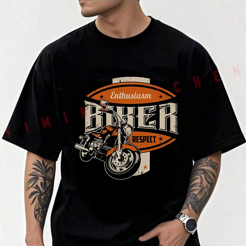 Enthusiasm Biker Respect Vintage Motorcycle T-Shirt Men Cotton O-neck Short Sleeve TShirt Fashion Tops Tee
Enthusiasm Biker Respect Vintage Motorcycle T-Shirt Men Cotton O-neck Short Sleeve TShirt Fashion Tops Tee