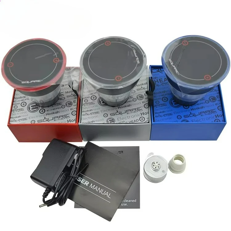 Hot-selling square glass plastic hookah accessories high-quality electric square hookah head electronic hookah head
Hot-selling square glass plastic hookah accessories high-quality electric square hookah head electronic hookah head