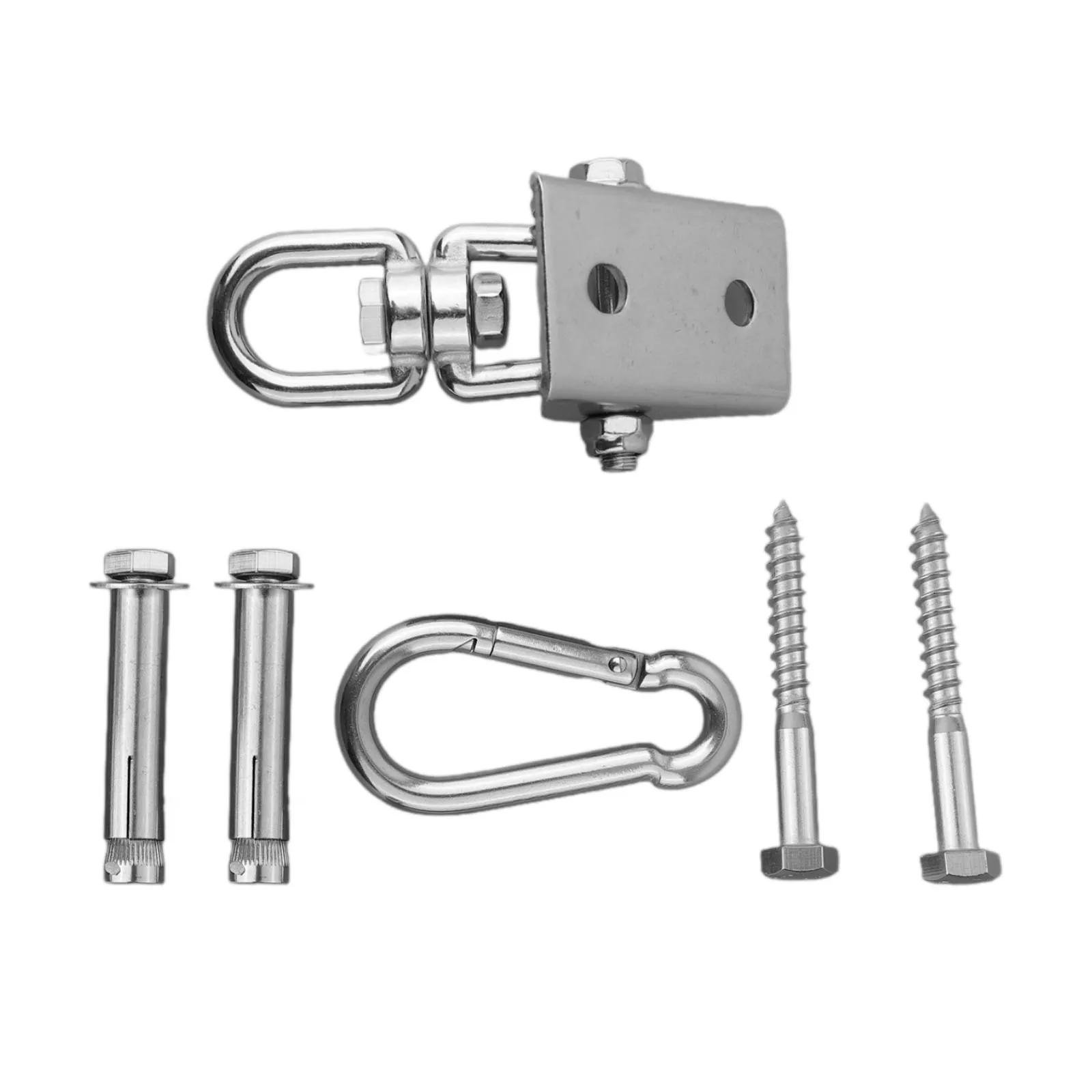 1set Hammock-Hanging Kit Stainless Steel Swing Hook Hanging Basket Chair Fixing Plate Swing Accessories Hardware Tool Parts
1set Hammock-Hanging Kit Stainless Steel Swing Hook Hanging Basket Chair Fixing Plate Swing Accessories Hardware Tool Parts