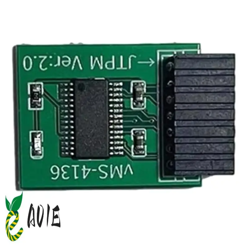 Модуль TPM2.0 14-контактный модуль безопасности TPM2.0 для материнских плат разных брендов 
Модуль TPM2.0 14-контактный модуль безопасности TPM2.0 для материнских плат разных брендов