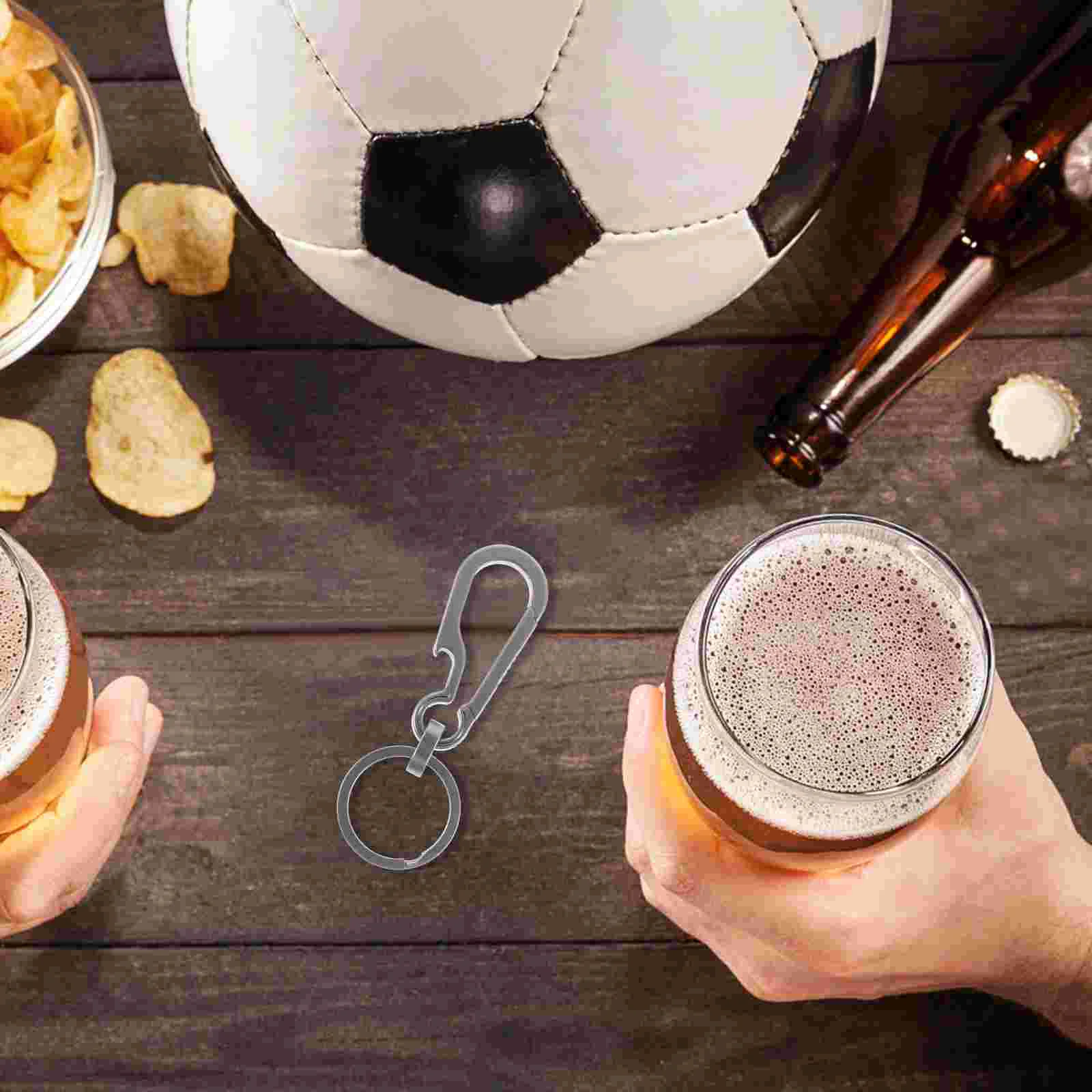 Titanium Alloy Keychain for Men and Women Waist Ring (bottle Opener Style) Heavy Duty Carabiner Clip Small Keys
Titanium Alloy Keychain for Men and Women Waist Ring (bottle Opener Style) Heavy Duty Carabiner Clip Small Keys