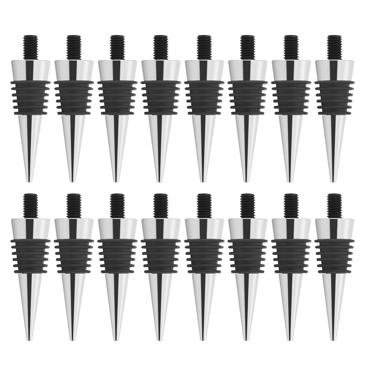16 Pieces Metal Cork Blank Wine Cork Kit Reusable Wine Cork Insert Set Hardware for Wedding Wine Bar DIY Turning
16 Pieces Metal Cork Blank Wine Cork Kit Reusable Wine Cork Insert Set Hardware for Wedding Wine Bar DIY Turning