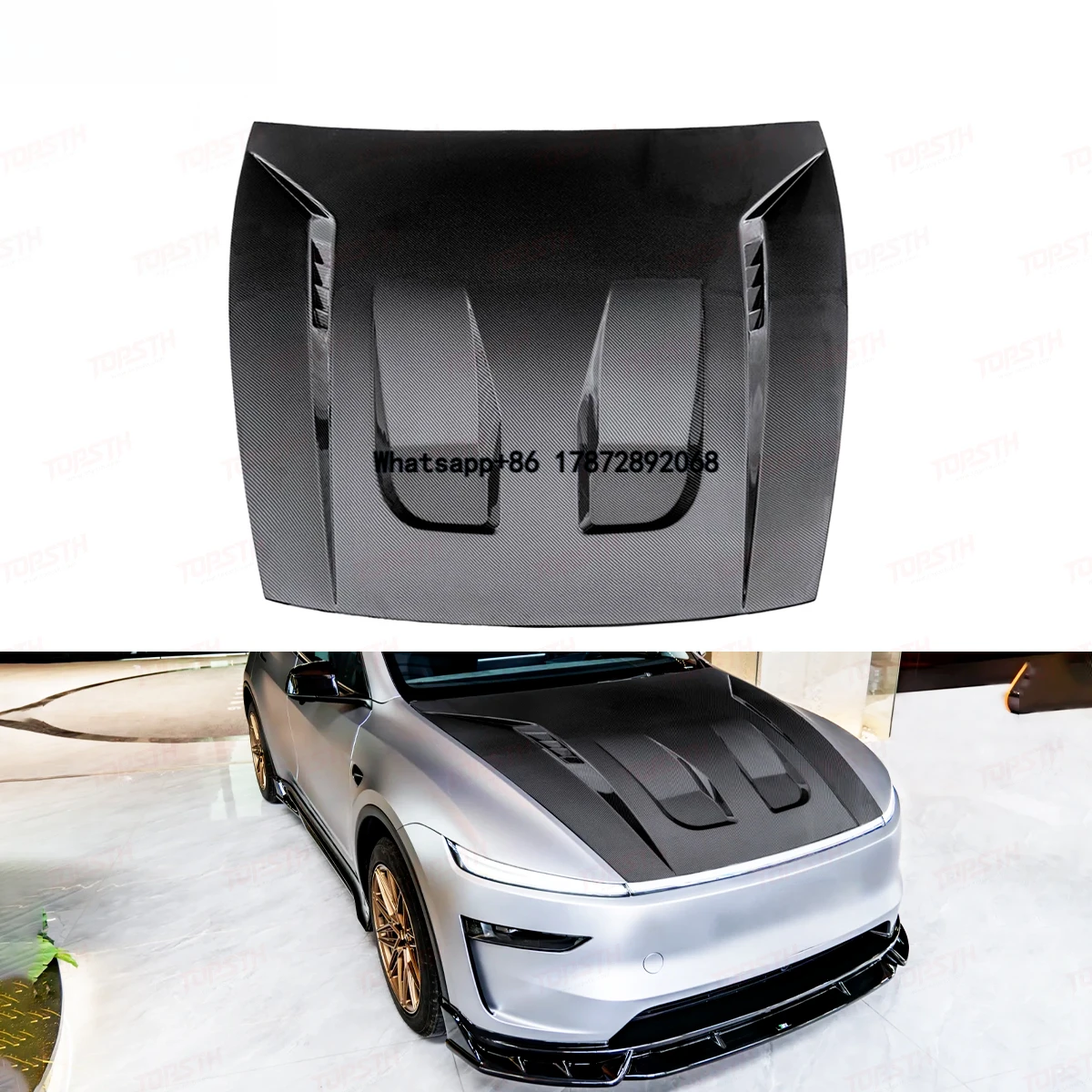 2025+ Juniper Carbon Fiber Hood for Model Y Lightweight Stylish Upgrade Improved Aesthetics Vehicle Performance New
2025+ Juniper Carbon Fiber Hood for Model Y Lightweight Stylish Upgrade Improved Aesthetics Vehicle Performance New