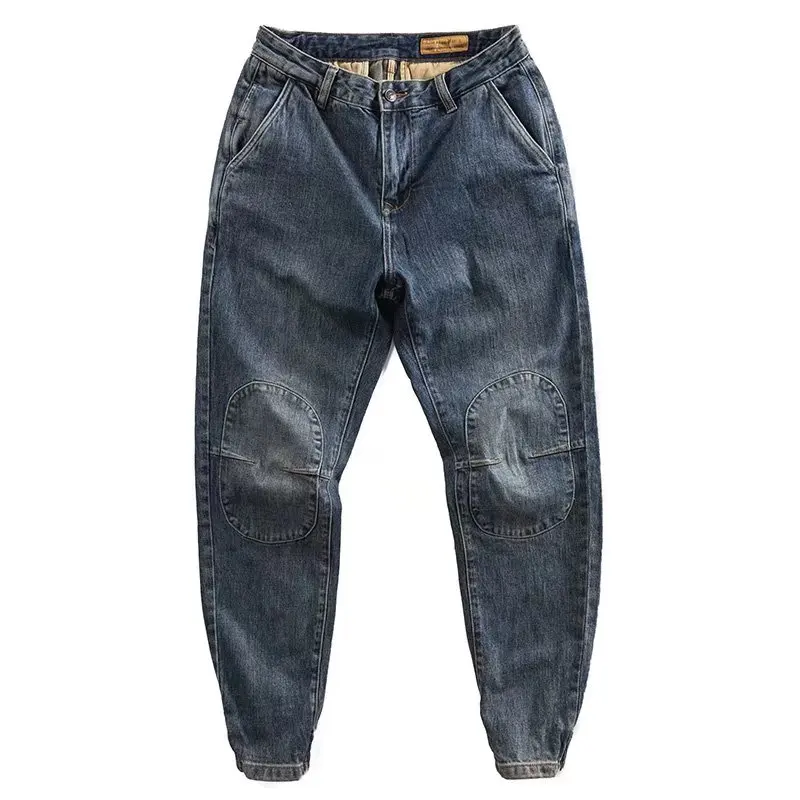 Men's Casual Loose Fit Jeans Workwear Trousers for Construction Workers Wear Resistant Summer Big Size Labor Protection Pants
Men's Casual Loose Fit Jeans Workwear Trousers for Construction Workers Wear Resistant Summer Big Size Labor Protection Pants