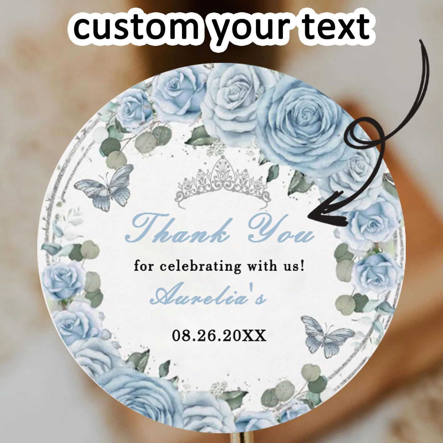 90pcs Custom Personalized Name & Birthday Stickers (for Weddings, Baptisms, Parties & Gift Wrapping)
90pcs Custom Personalized Name & Birthday Stickers (for Weddings, Baptisms, Parties & Gift Wrapping)