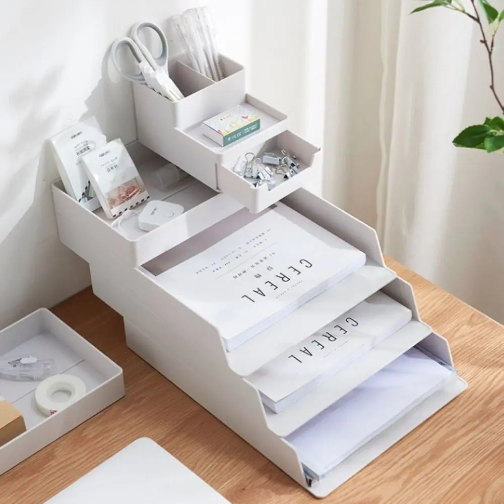 Fashion Desktop Organizer A4 File Storage Tray Papers Rack File Organizer Stackable File Rack Minimalism Book Shelf Magazine
Fashion Desktop Organizer A4 File Storage Tray Papers Rack File Organizer Stackable File Rack Minimalism Book Shelf Magazine
