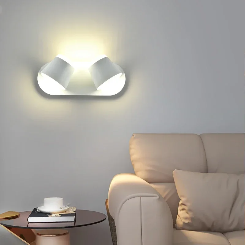 Minimalist LED Wall Lamp in Black White, Aluminium Up and Down Wall Light for Bedroom Living Room Corridor Lighting
Minimalist LED Wall Lamp in Black White, Aluminium Up and Down Wall Light for Bedroom Living Room Corridor Lighting