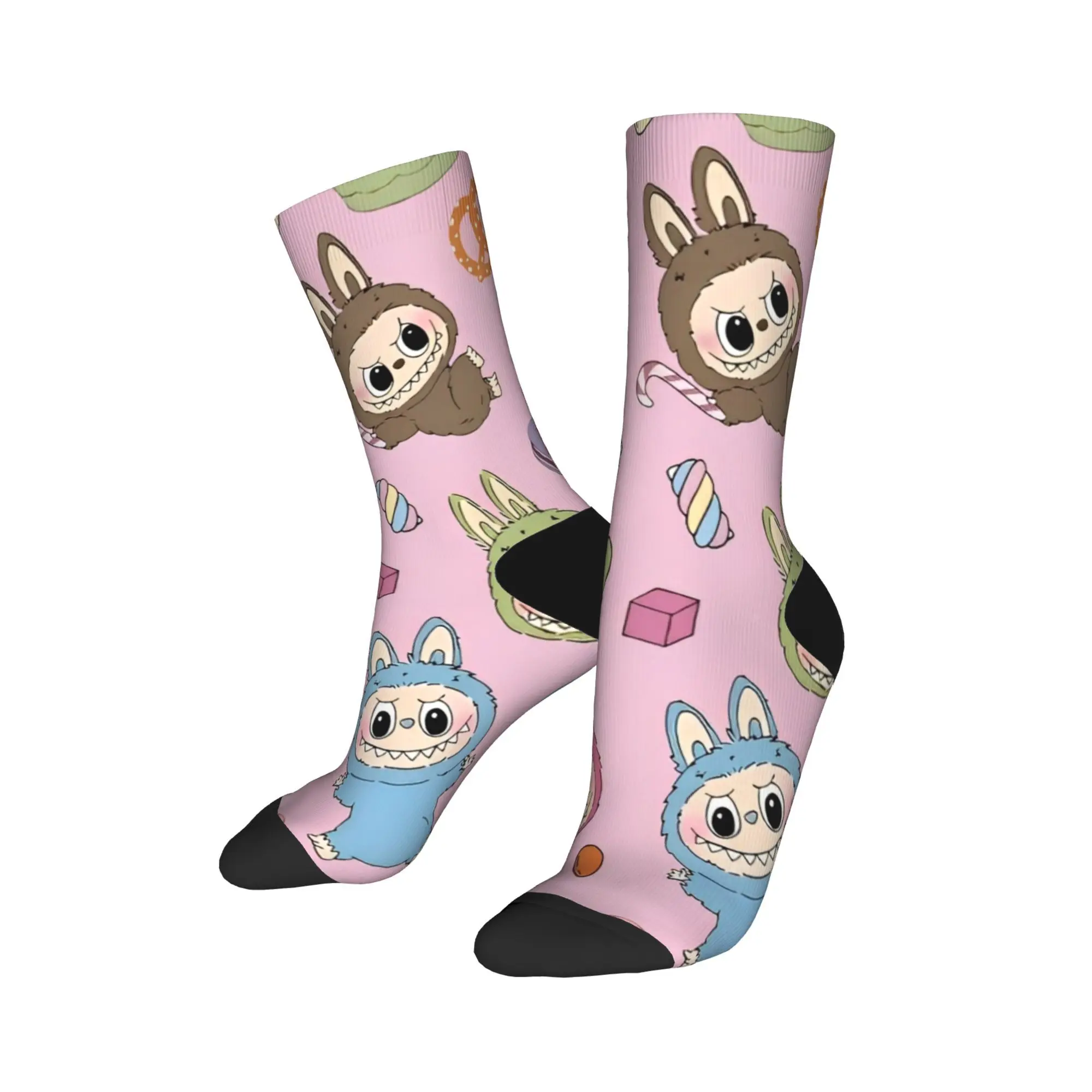 Winter Warm Crazy Design Women Men LABUBU Colorful Pink Socks Cute Monsters Breathable Football Socks
Winter Warm Crazy Design Women Men LABUBU Colorful Pink Socks Cute Monsters Breathable Football Socks
