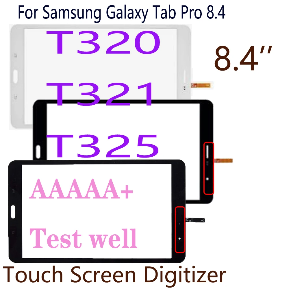 Для Samsung Galaxy Tab Pro 8,4 SM-T321 T321 T325 Wi-Fi SM-T320 T320 Дигитайзер сенсорного экрана Передняя стеклянная панель Сенсорный экран
Для Samsung Galaxy Tab Pro 8,4 SM-T321 T321 T325 Wi-Fi SM-T320 T320 Дигитайзер сенсорного экрана Передняя стеклянная панель Сенсорный экран