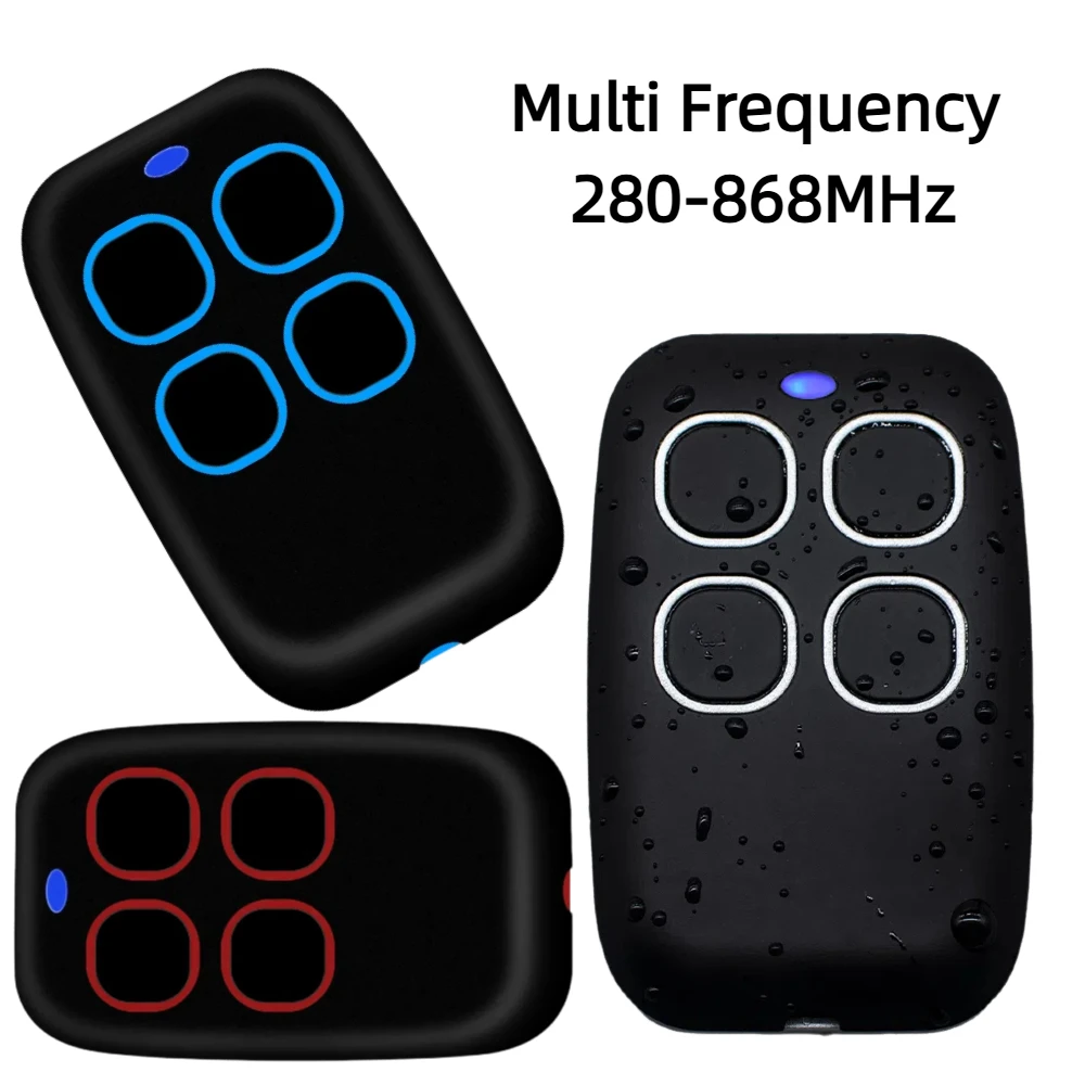 Garage Gate Remote Control Duplicator 286MHz-868MHz Multi-Frequency Code Grabber Clone Door Key Fob Command Hand Transmitter
Garage Gate Remote Control Duplicator 286MHz-868MHz Multi-Frequency Code Grabber Clone Door Key Fob Command Hand Transmitter
