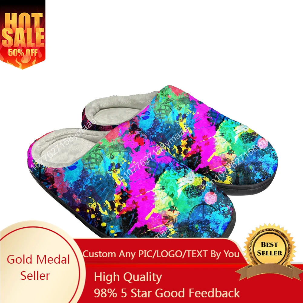 Hot Abstract Fashion Cotton Custom Slippers Mens Womens Sandals Plush Casual Keep Warm Shoes Thermal Comfortable Latest Slipper
Hot Abstract Fashion Cotton Custom Slippers Mens Womens Sandals Plush Casual Keep Warm Shoes Thermal Comfortable Latest Slipper