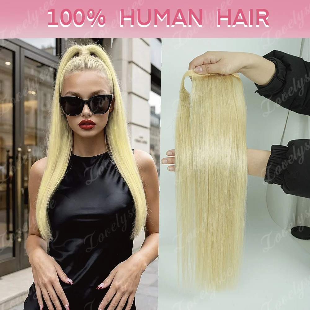 Natural Blonde Human Hair Ponytail Extensions 12-28 Inch Remy Straight Drawstring Ponytail Hairpieces For Women
Natural Blonde Human Hair Ponytail Extensions 12-28 Inch Remy Straight Drawstring Ponytail Hairpieces For Women