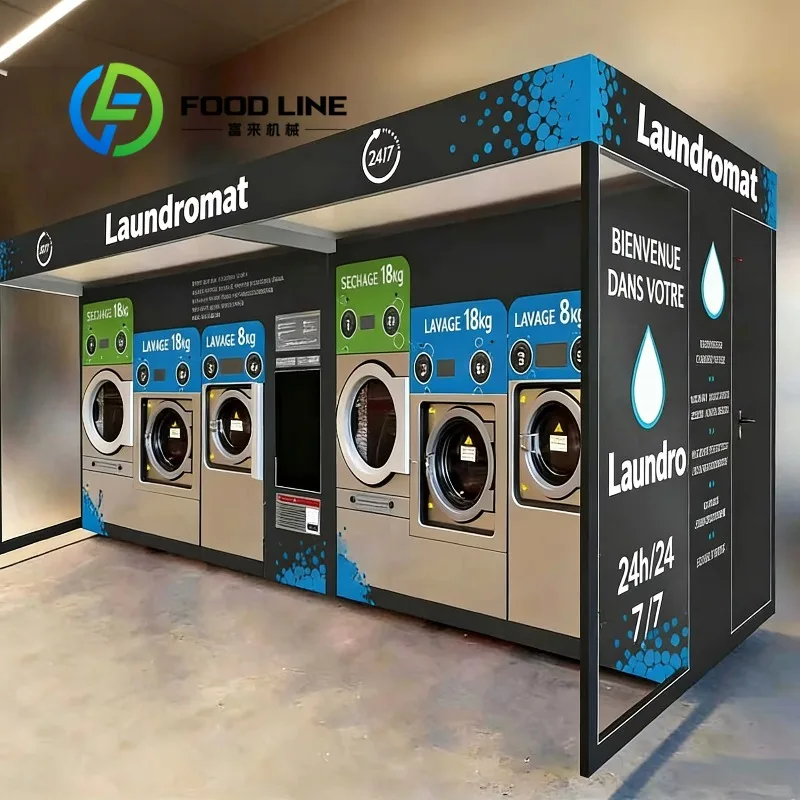 Factory Price 25kg Industrial Washing Machine Commercial Laundry Equipment for Outdoor Laundry Use customize
Factory Price 25kg Industrial Washing Machine Commercial Laundry Equipment for Outdoor Laundry Use customize