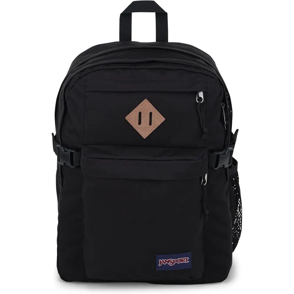 15-Inch Laptop Travel Backpack with Dual Water Bottle Pockets, Black
15-Inch Laptop Travel Backpack with Dual Water Bottle Pockets, Black